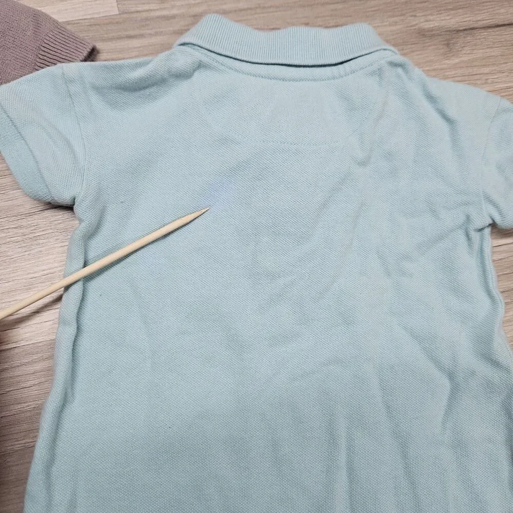 Baby Gap Boys One Piece Rompers Size 3-6 Months Blue Gray